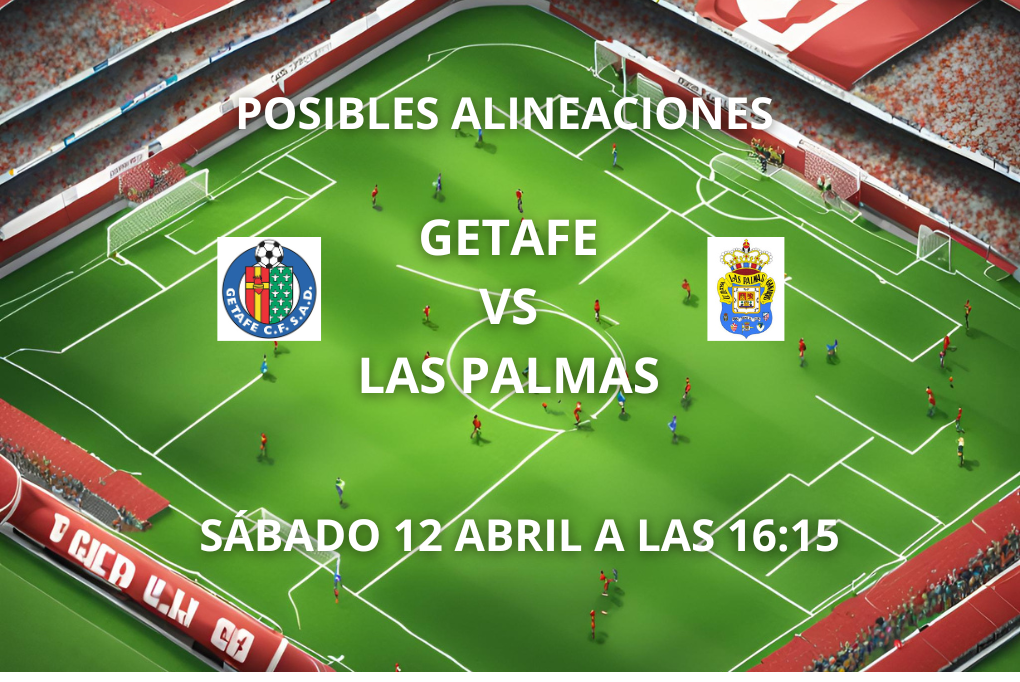 posibles alineaciones getafe vs las palmas j31