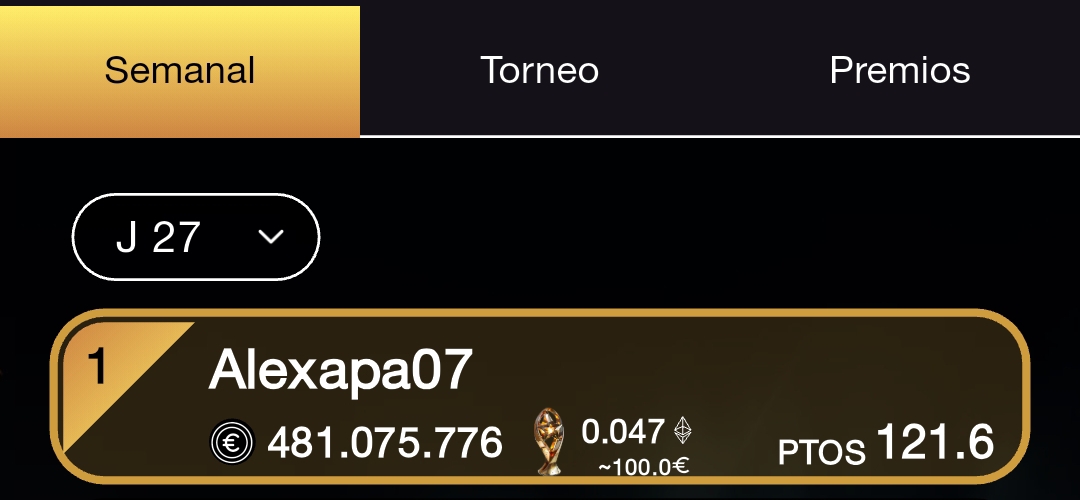 ganador jornada 27 laliga